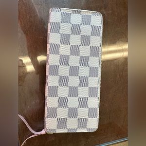 Louis Vuitton Clemence Wallet Damier Azur